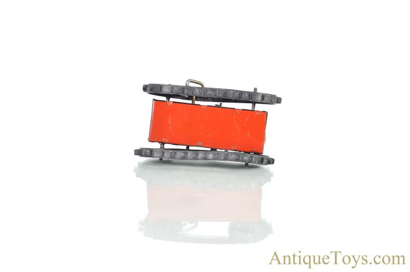 Marx ca. 1950’s Lithographed Tin Clockwork Windup Rubber Tread “Midget Climbing Tractor” with Box <FONT COLOR="ff000 ">*SOLD*</font> - Image 4