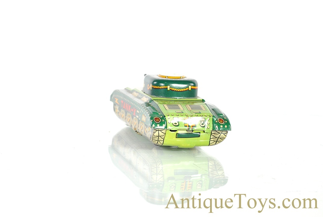 Masudaya Modern Toys (MT) Friction Tin Lithographed “Tank-X Masudaya Modern Toys (MT) Friction Tin Lithographed “Tank-X