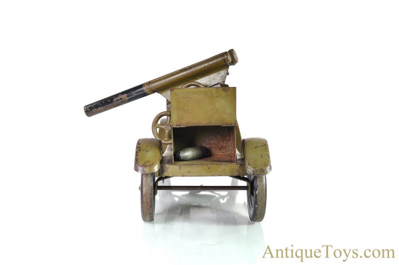 Sonny The Dayton Toy & Specialty Co. Pressed Steel U.S.A. 1120 Anti-Aircraft Truck <FONT COLOR="ff000 ">*SOLD*</font> - Image 4