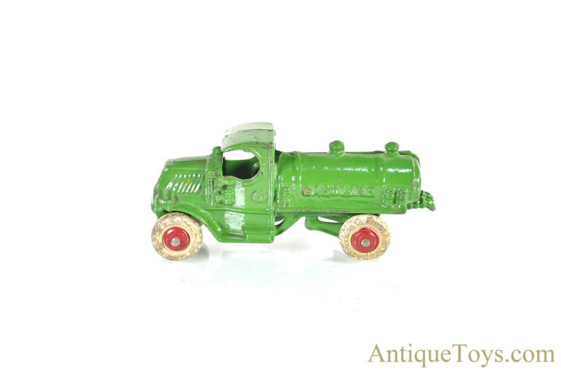 A.C. Williams ca. 1920's Green Cast Iron Gasoline Truck <FONT COLOR="ff000 ">*SOLD*</font> - Image 2