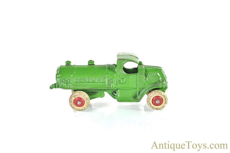 A.C. Williams ca. 1920's Green Cast Iron Gasoline Truck <FONT COLOR="ff000 ">*SOLD*</font>