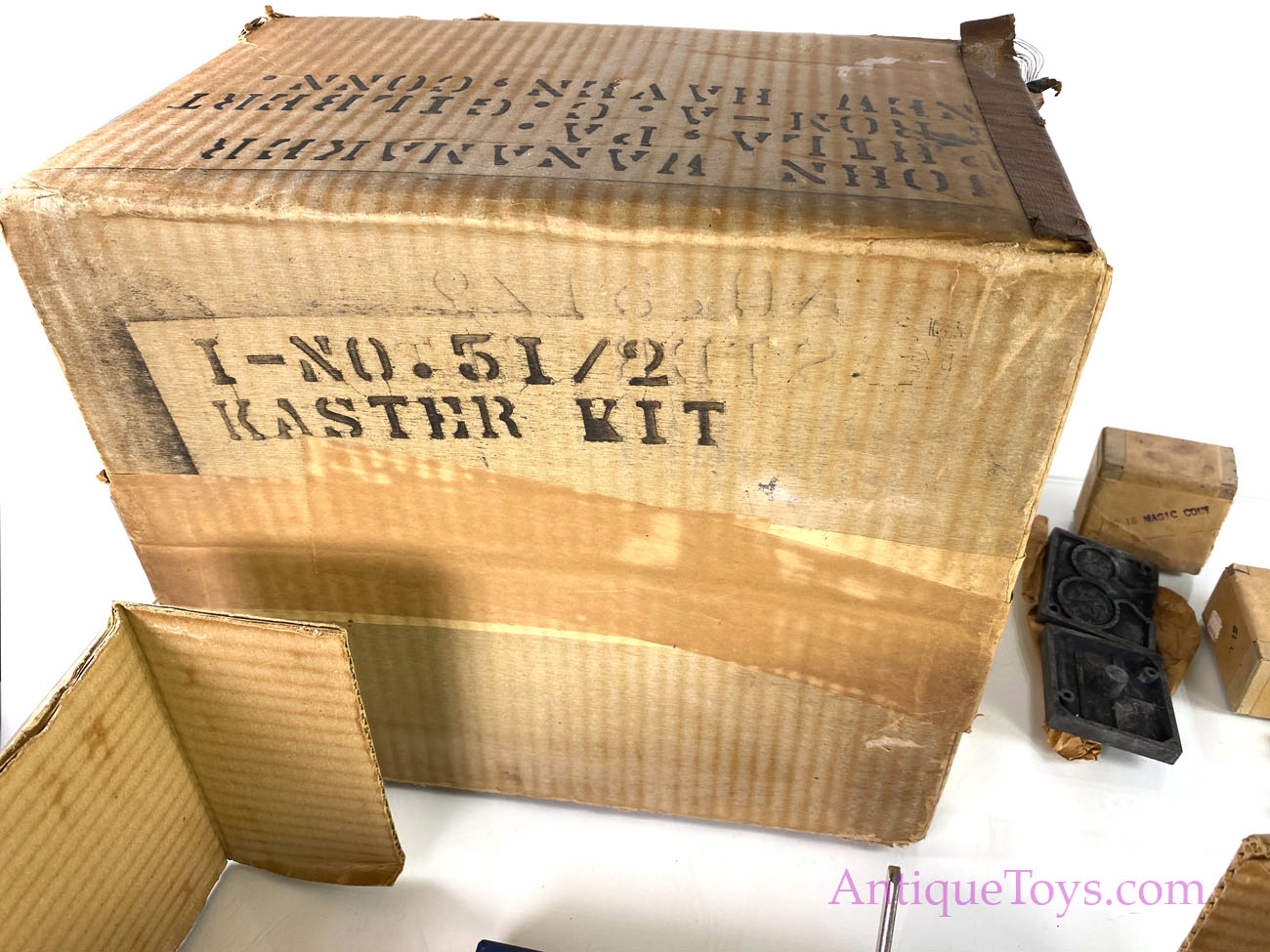AC Gilbert Lead Toy Casting Kit Kaster Kit for Sale *SOLD* -   - Antique Toys for Sale