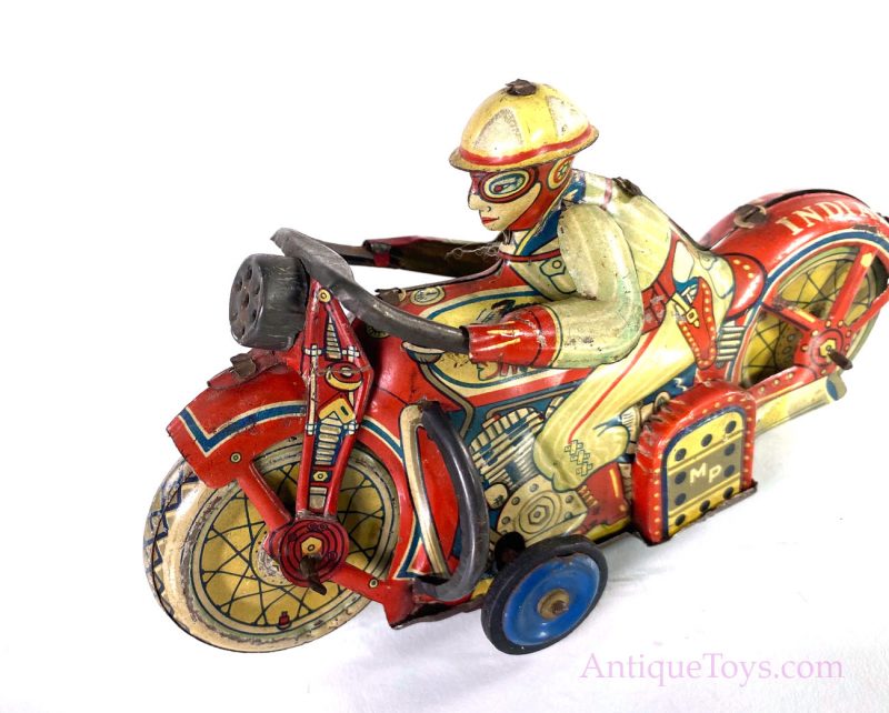 Indian Motorcycle Japanese Tin Toy <FONT COLOR="ff000 ">*SOLD*</font> - Image 8