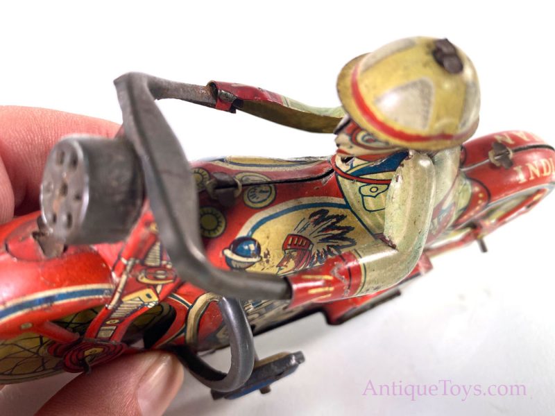 Indian Motorcycle Japanese Tin Toy <FONT COLOR="ff000 ">*SOLD*</font> - Image 5
