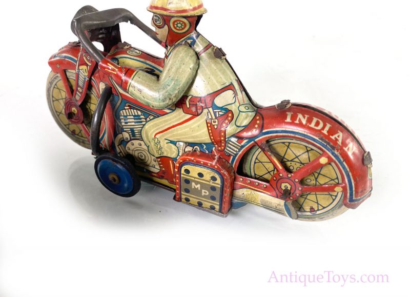 Indian Motorcycle Japanese Tin Toy <FONT COLOR="ff000 ">*SOLD*</font> - Image 3
