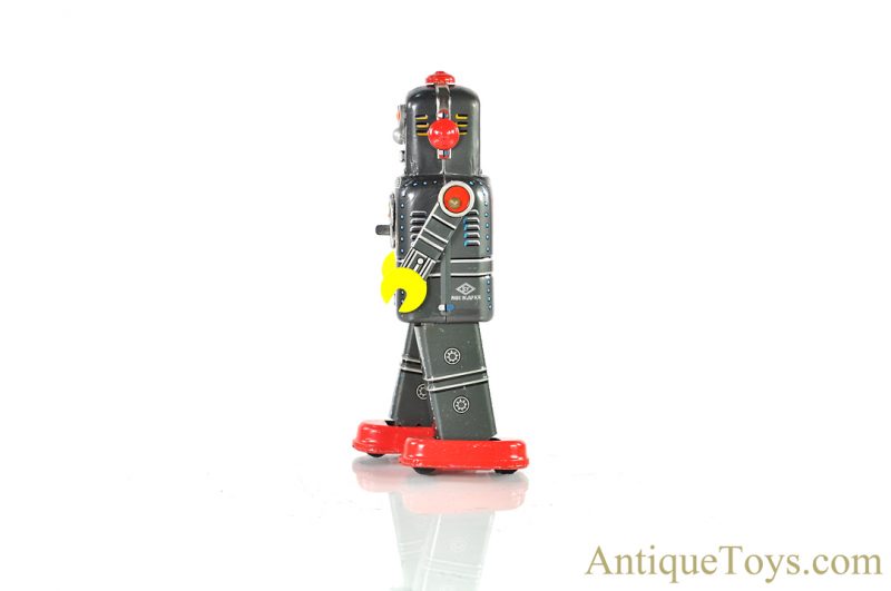Yoneya Yone S.Y. Tin Lithographed Windup "Mechanical Walking Space Man" Japanese Toy in Box <FONT COLOR="ff000 ">*SOLD*</font> - Image 5