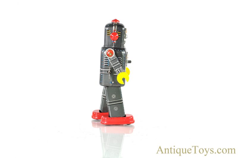 Yoneya Yone S.Y. Tin Lithographed Windup "Mechanical Walking Space Man" Japanese Toy in Box <FONT COLOR="ff000 ">*SOLD*</font> - Image 7
