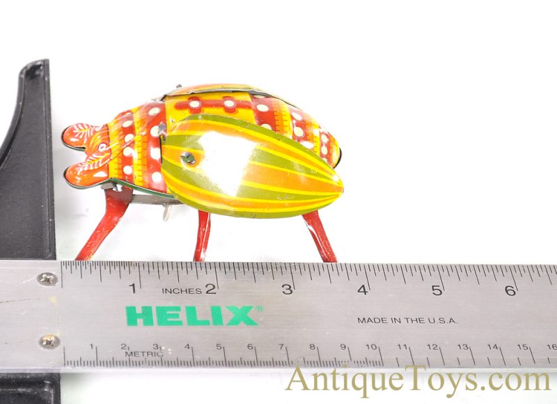 Japanese Tin Lithographed Windup Beetle Bug Toy <FONT COLOR="ff000 ">*SOLD*</font> - Image 9