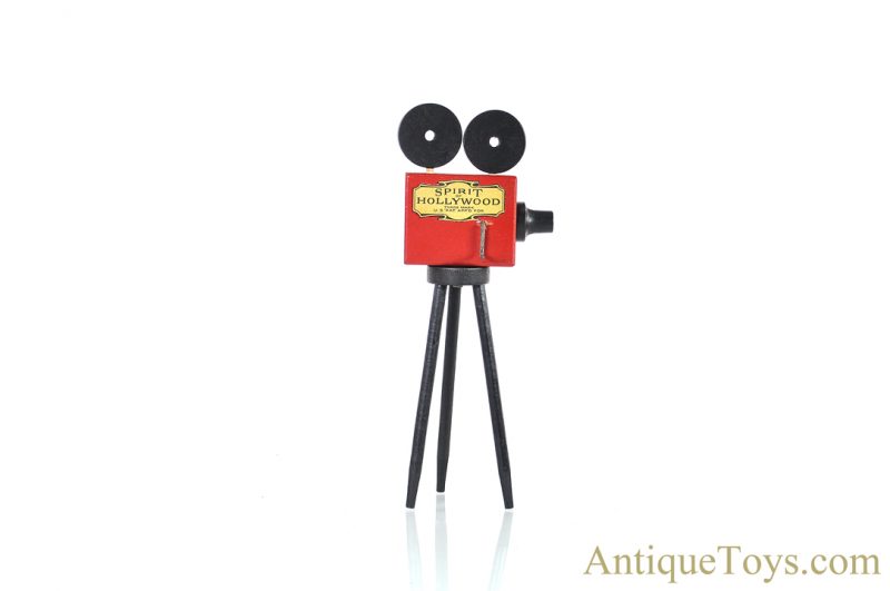 A. Schoenhut Co. Spirit of Hollywood Shooting the Gang Wooden Movie Camera <FONT COLOR="ff000 ">*SOLD*</font> - Image 3