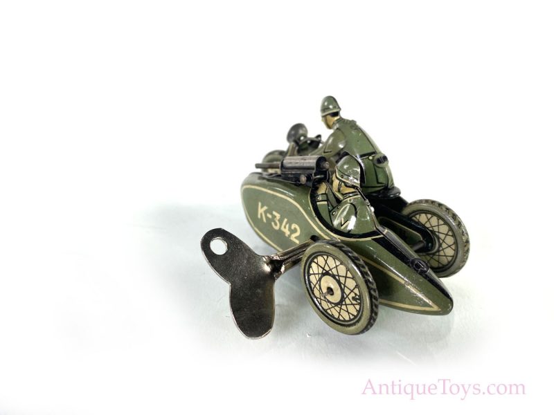 Kellerman German Tin Motorcycle Windup For Sale CKO K-342 <FONT COLOR="ff000 ">*SOLD*</font> - Image 8