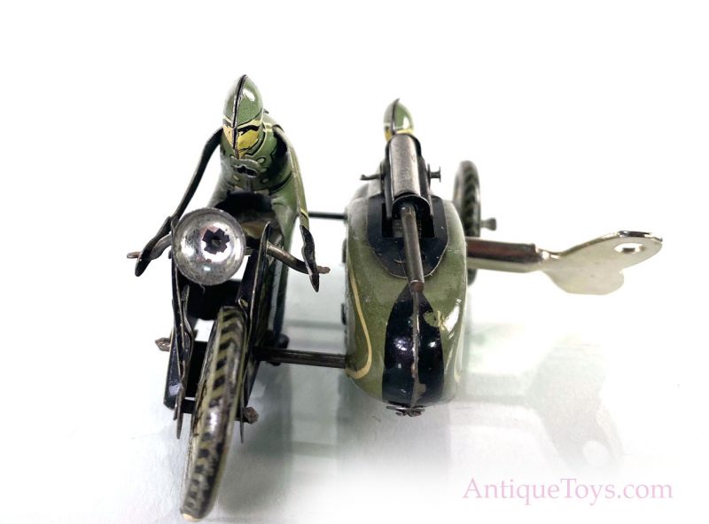 Kellerman German Tin Motorcycle Windup For Sale CKO K-342 <FONT COLOR="ff000 ">*SOLD*</font> - Image 4