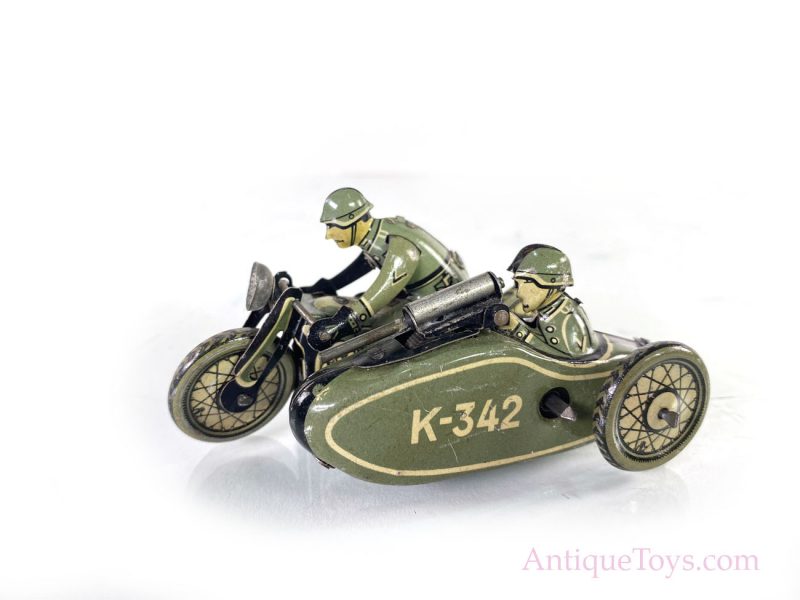 Kellerman German Tin Motorcycle Windup For Sale CKO K-342 <FONT COLOR="ff000 ">*SOLD*</font>