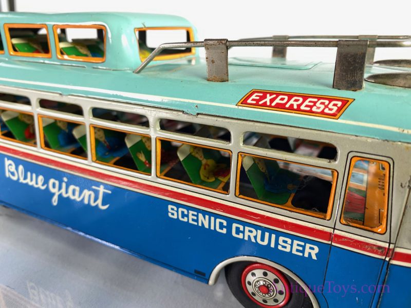 Blue Giant Scenic Bus Japanese Toy <FONT COLOR="ff000 ">*SOLD*</font> - Image 8