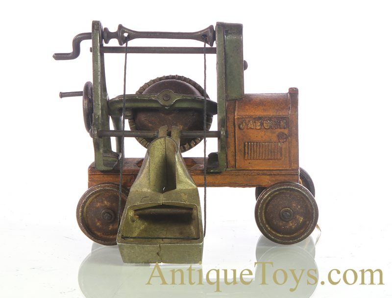 Antique Kenton Jaeger XL Cast Iron Concrete Cement Mixer Toy *SOLD* - Image 2