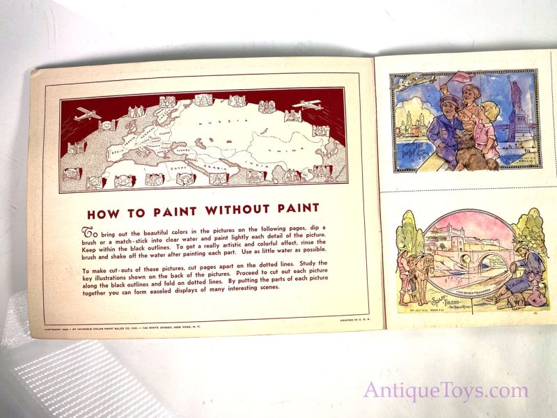 Antique Kids Painting Set Toy <FONT COLOR="ff000 ">*SOLD*</font> - Image 7
