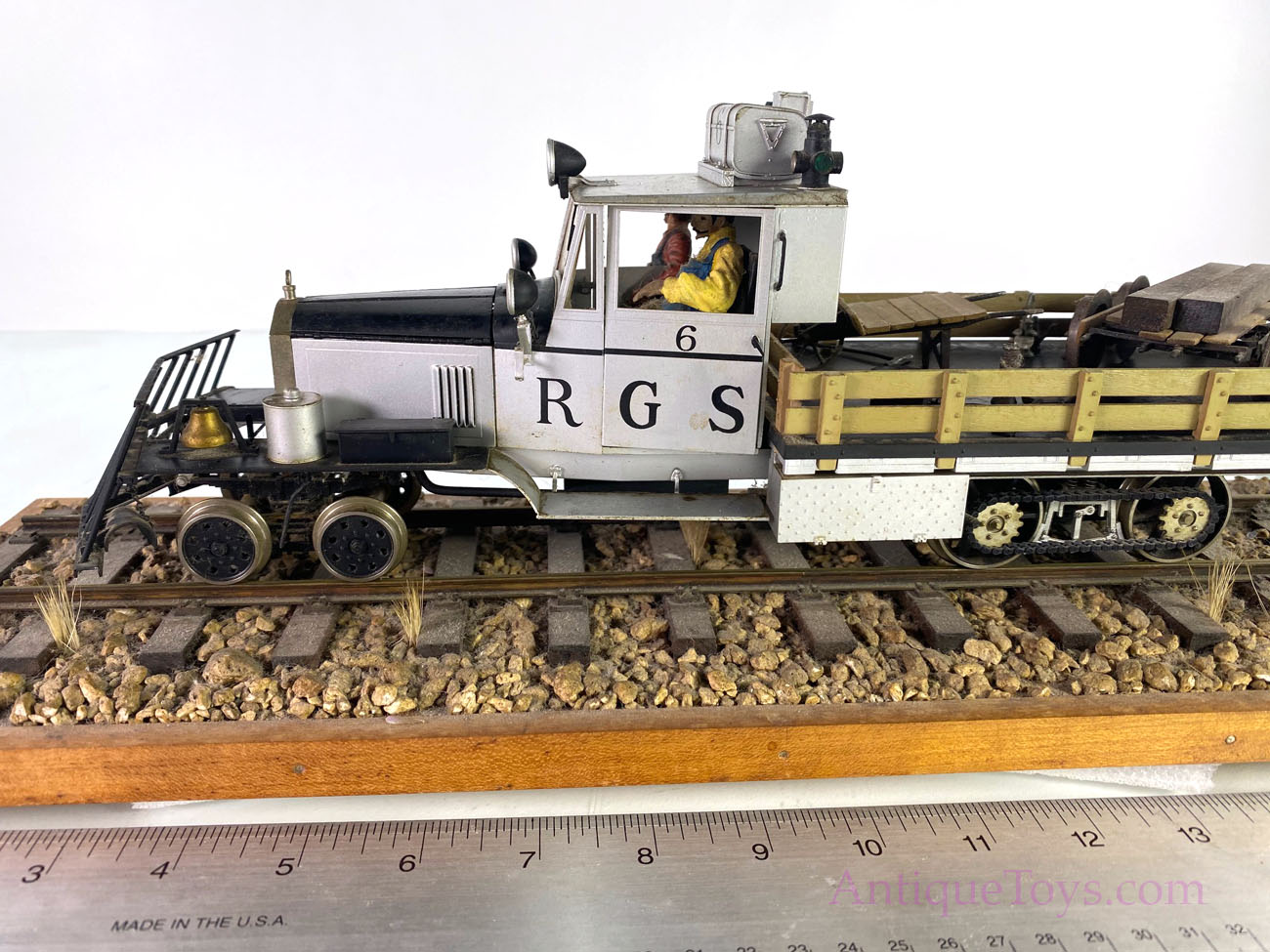 Rio Grande Southern Railroad Work Goose No 6 1:20 Train