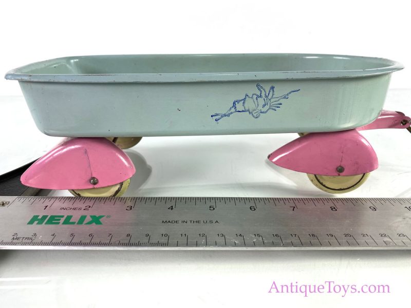 Wyandotte Easter Wagon Pressed Steel Toy <FONT COLOR="ff000 ">*SOLD*</font> - Image 11