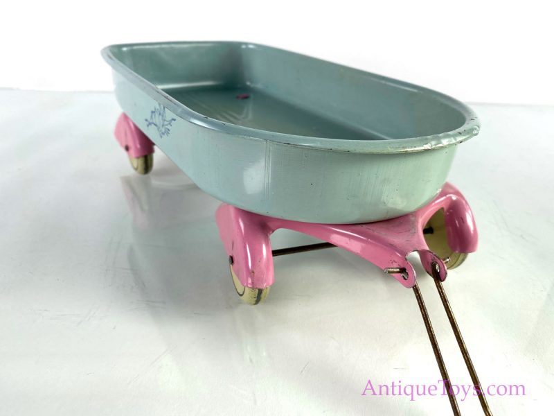 Wyandotte Easter Wagon Pressed Steel Toy <FONT COLOR="ff000 ">*SOLD*</font> - Image 8