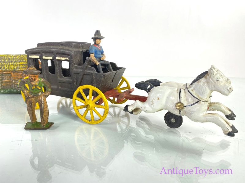 Cast Iron Cowboys & Indians by Grey Iron and Barclay <FONT COLOR="ff000 ">*SOLD*</font> - Image 2