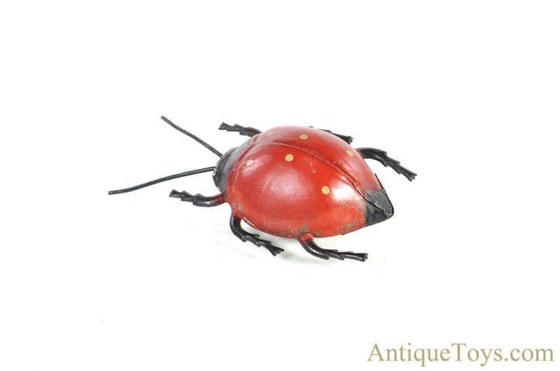S.G. Gunthermann Tin Hand Painted Windup Ladybug German Toy <FONT COLOR="ff000 ">*SOLD*</font> - Image 2