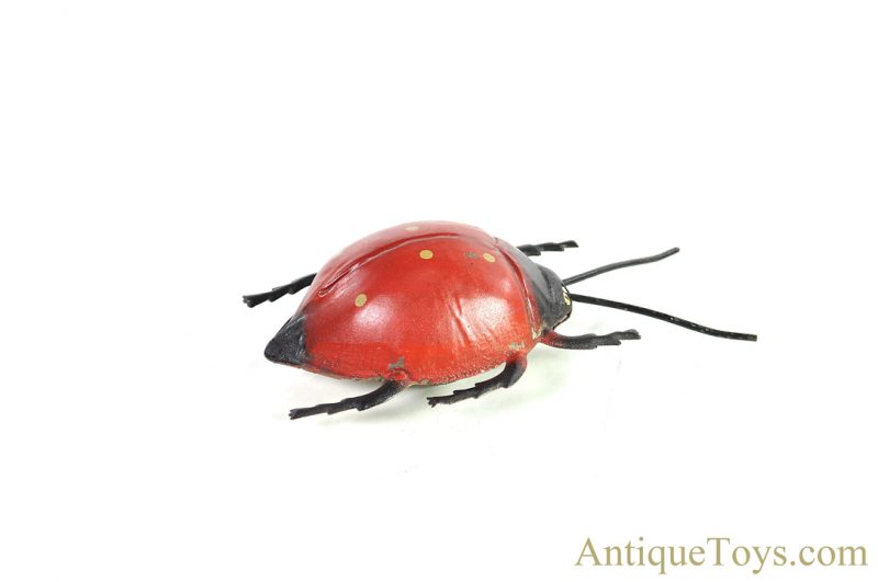 S.G. Gunthermann Tin Hand Painted Windup Ladybug German Toy <FONT COLOR="ff000 ">*SOLD*</font> - Image 4