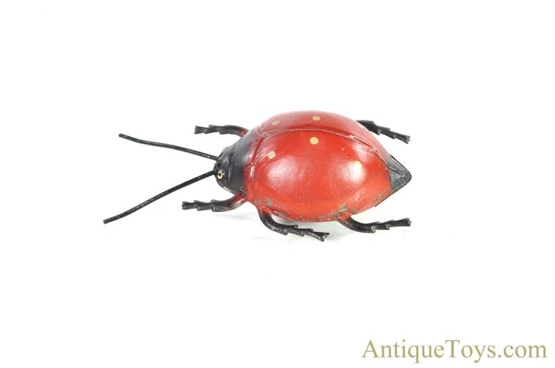 S.G. Gunthermann Tin Hand Painted Windup Ladybug German Toy <FONT COLOR="ff000 ">*SOLD*</font>