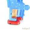HaHa Toy Tin Lithographed Battery Operated “Smoking Spaceman” TR2011 Blue Edition Chinese Toy Robot <FONT COLOR="ff000 ">*SOLD*</font> - Image 9
