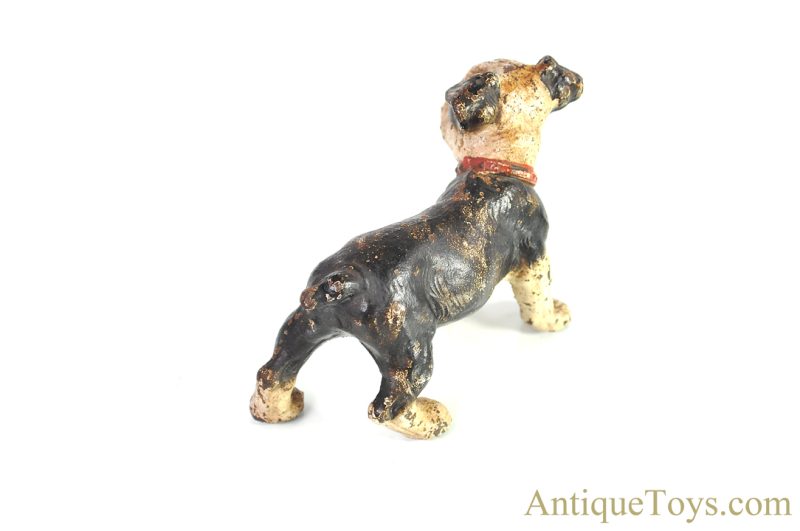 Hubley Ca. 1946 Cast Iron No. 409 Boston Bull Pup Book End or Door Stop <FONT COLOR="ff000 ">*SOLD*</font> - Image 8