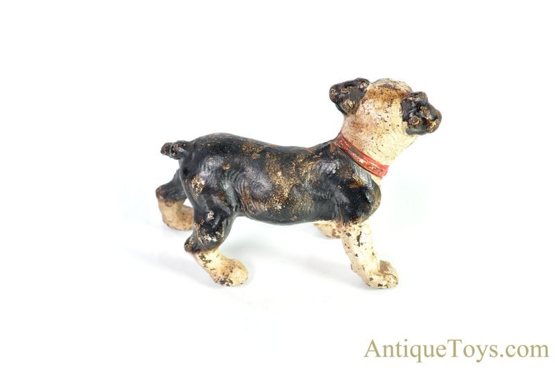 Hubley Ca. 1946 Cast Iron No. 409 Boston Bull Pup Book End or Door Stop <FONT COLOR="ff000 ">*SOLD*</font> - Image 3
