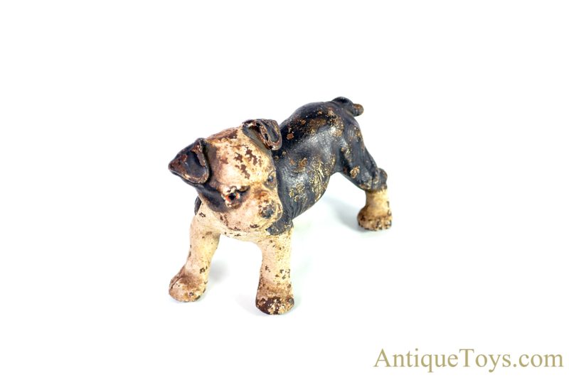 Hubley Ca. 1946 Cast Iron No. 409 Boston Bull Pup Book End or Door Stop <FONT COLOR="ff000 ">*SOLD*</font> - Image 6