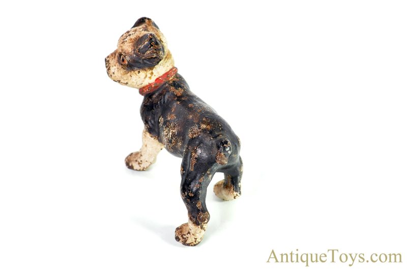 Hubley Ca. 1946 Cast Iron No. 409 Boston Bull Pup Book End or Door Stop <FONT COLOR="ff000 ">*SOLD*</font> - Image 7