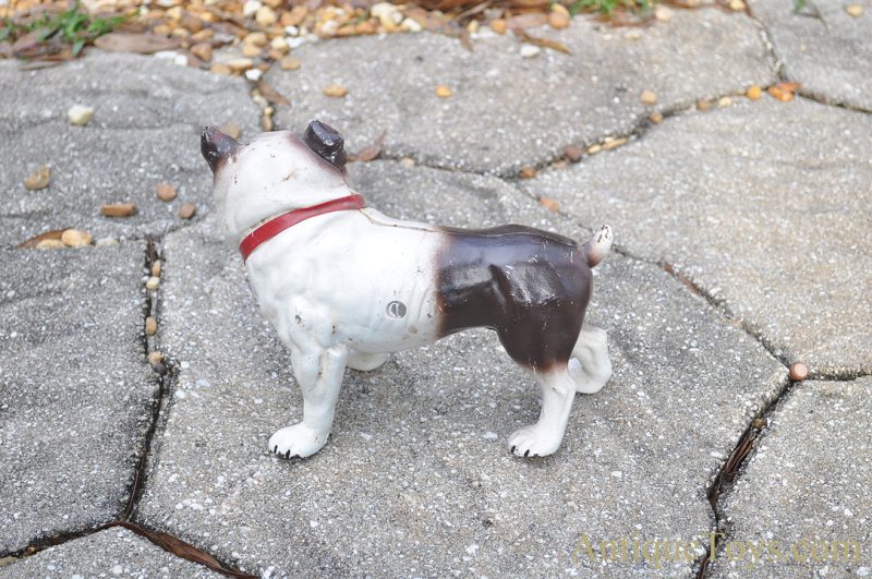 Hubley Cast Iron English Bulldog Penny Coin Still Bank or Door Stop <FONT COLOR="ff000 ">*SOLD*</font> - Image 2