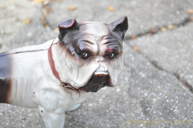 Hubley Cast Iron English Bulldog Penny Coin Still Bank or Door Stop <FONT COLOR="ff000 ">*SOLD*</font> - Image 5