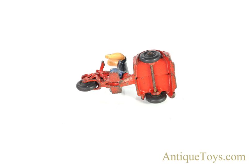 Hubley ca. 1930's Cast Iron Popeye the Sailor Spinach Motorcycle <FONT COLOR="ff000 ">*SOLD*</font> - Image 6