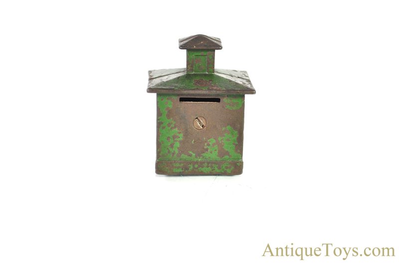 J.E. Stevens Co. Ca. 1872 Cast Iron Cupola Still Penny Coin Bank <FONT COLOR="ff000 ">*SOLD*</font> - Image 2