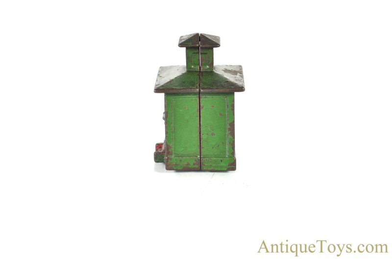 J.E. Stevens Co. Ca. 1872 Cast Iron Cupola Still Penny Coin Bank <FONT COLOR="ff000 ">*SOLD*</font> - Image 3