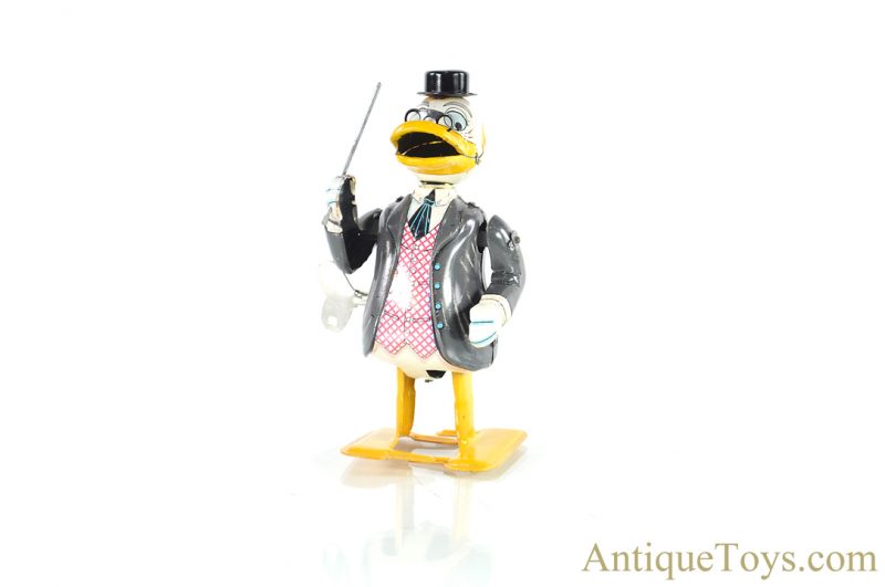 Linemar Marx Tin Lithographed Windup “Mechanical Professor Ludwig Von Drake” Disney Japanese Toy <FONT COLOR="ff000 ">*SOLD*</font>