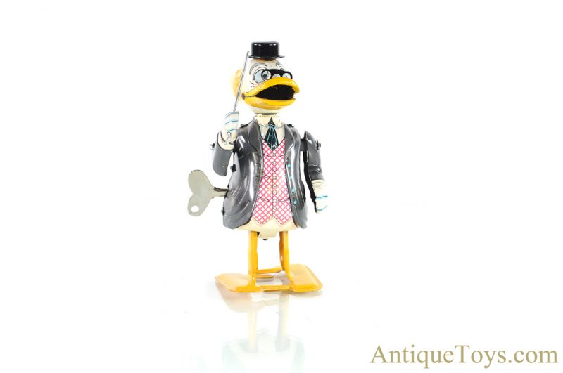 Linemar Marx Tin Lithographed Windup “Mechanical Professor Ludwig Von Drake” Disney Japanese Toy <FONT COLOR="ff000 ">*SOLD*</font> - Image 2
