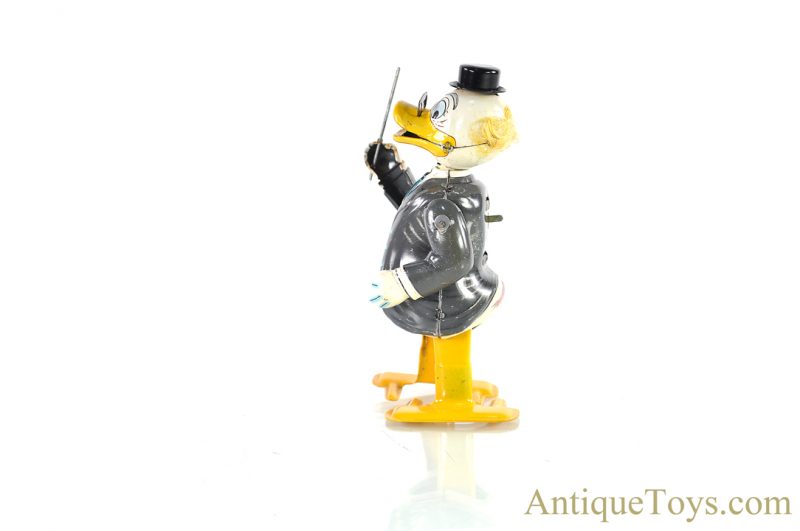 Linemar Marx Tin Lithographed Windup “Mechanical Professor Ludwig Von Drake” Disney Japanese Toy <FONT COLOR="ff000 ">*SOLD*</font> - Image 4