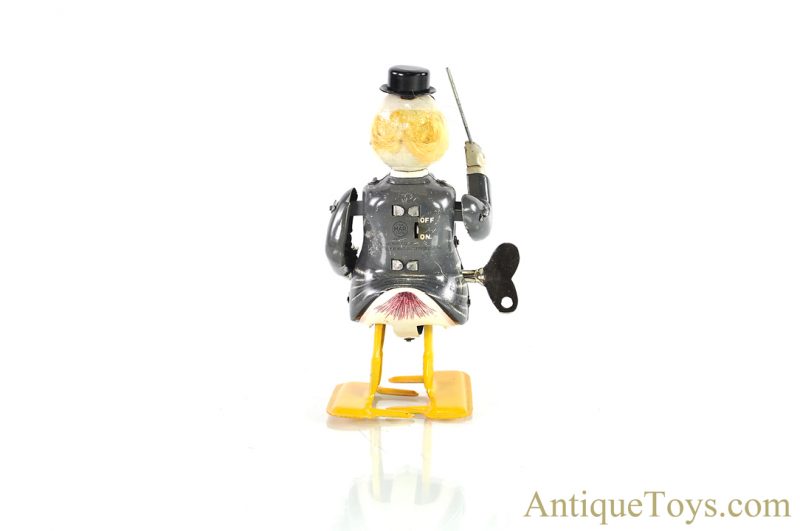 Linemar Marx Tin Lithographed Windup “Mechanical Professor Ludwig Von Drake” Disney Japanese Toy <FONT COLOR="ff000 ">*SOLD*</font> - Image 5