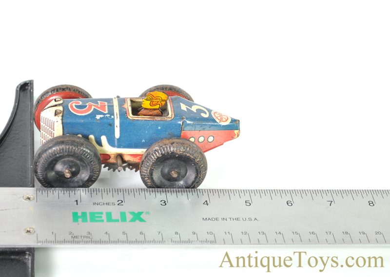Marx Lithographed Tin Windup #3 Indy Racecar Car Toy <FONT COLOR="ff000 ">*SOLD*</font> - Image 6