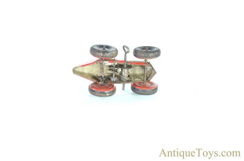 Marx Lithographed Tin Windup #3 Indy Racecar Car Toy <FONT COLOR="ff000 ">*SOLD*</font> - Image 3