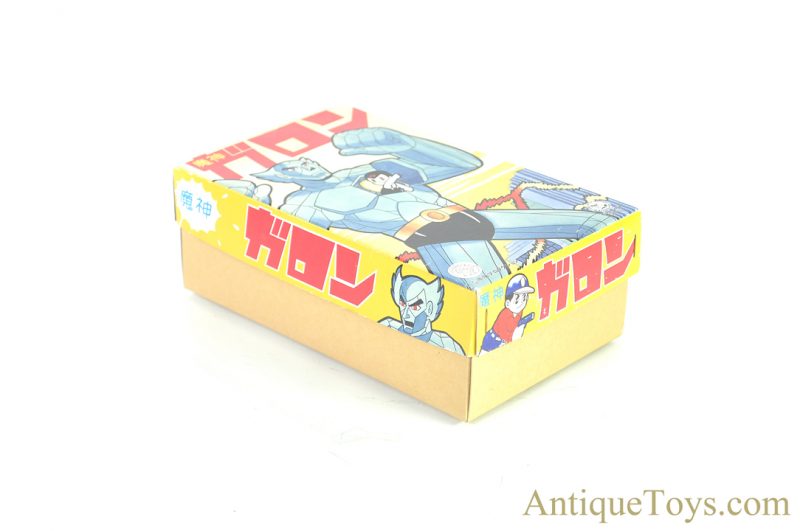 Osaka Tin Toy Institute Vintage Replica Garon Tin Lithographed Windup Japanese Toy Robot for Sale - Image 8