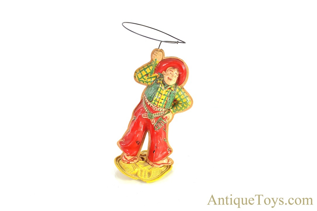 Irwin Plastics Plastic Mechanical Rocking Cowboy with Lasso