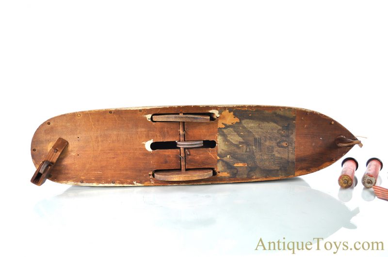 Reeds “Floating Palace” Wooden River Paddle Boat Side-Wheeler Push/Pull Toy <FONT COLOR="ff000 ">*SOLD*</font> - Image 3