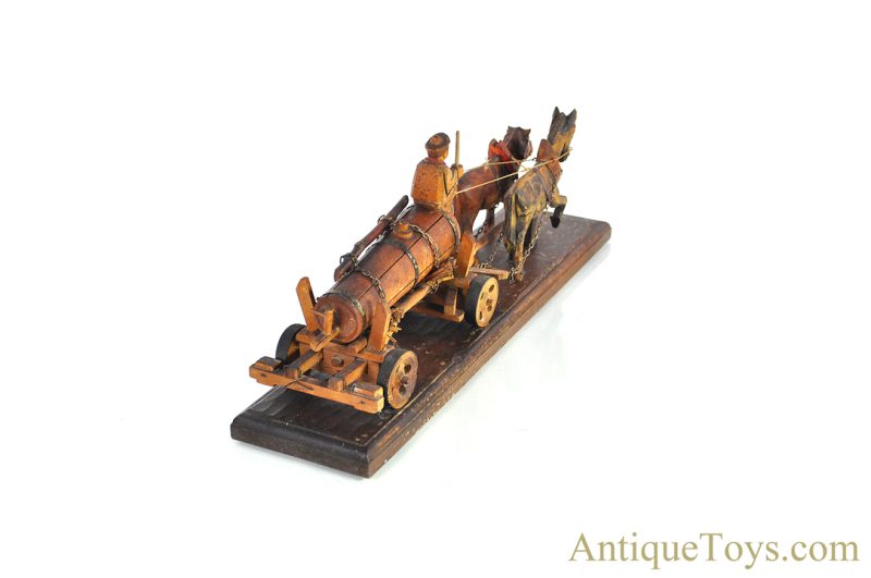Carved Wooden Ox & Horse Drawn Wagon <FONT COLOR="ff000 ">*SOLD*</font> - Image 5