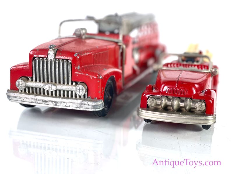 Hubley Fire Trucks 1950s <FONT COLOR="ff000 ">*SOLD*</font>