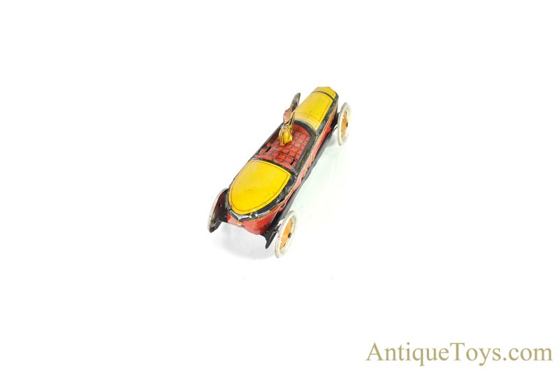 GeLy by Georg Levy Tin Lithographed Race Car German Toy for Sale - Image 7