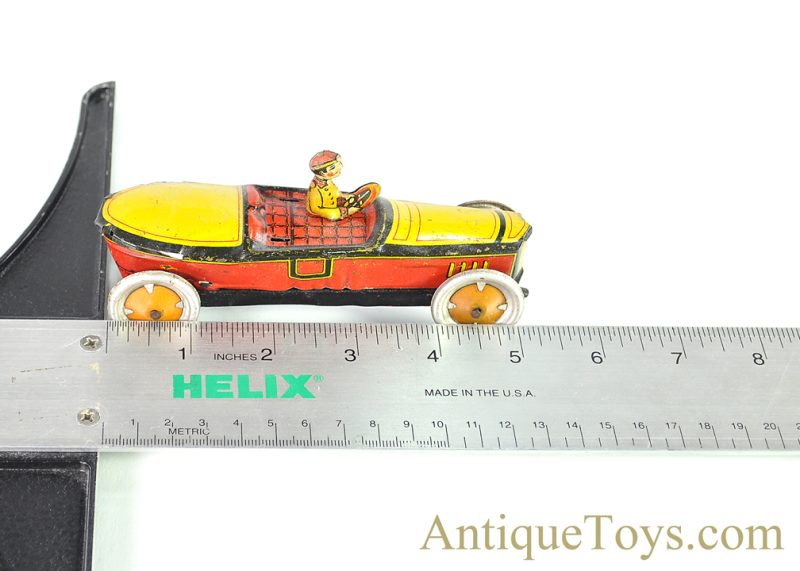 GeLy by Georg Levy Tin Lithographed Race Car German Toy for Sale - Image 8