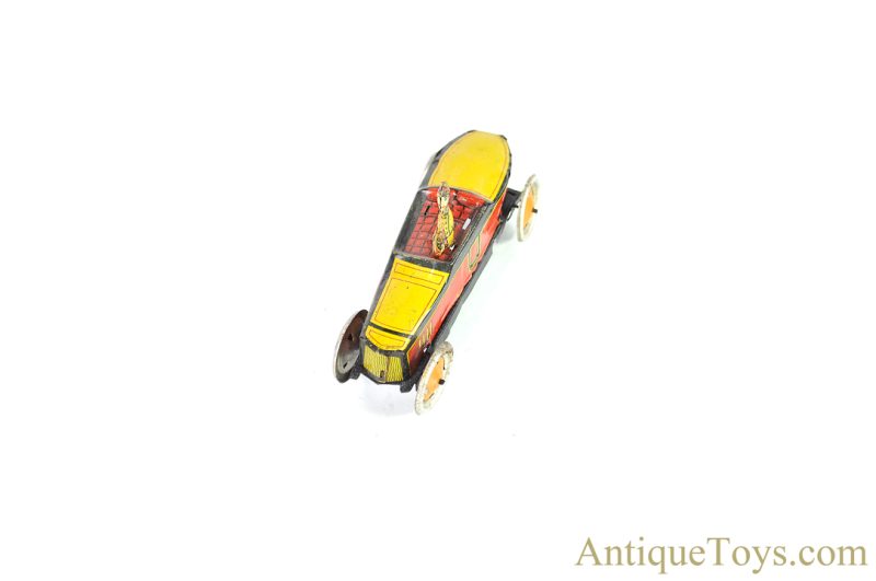 GeLy by Georg Levy Tin Lithographed Race Car German Toy for Sale - Image 5